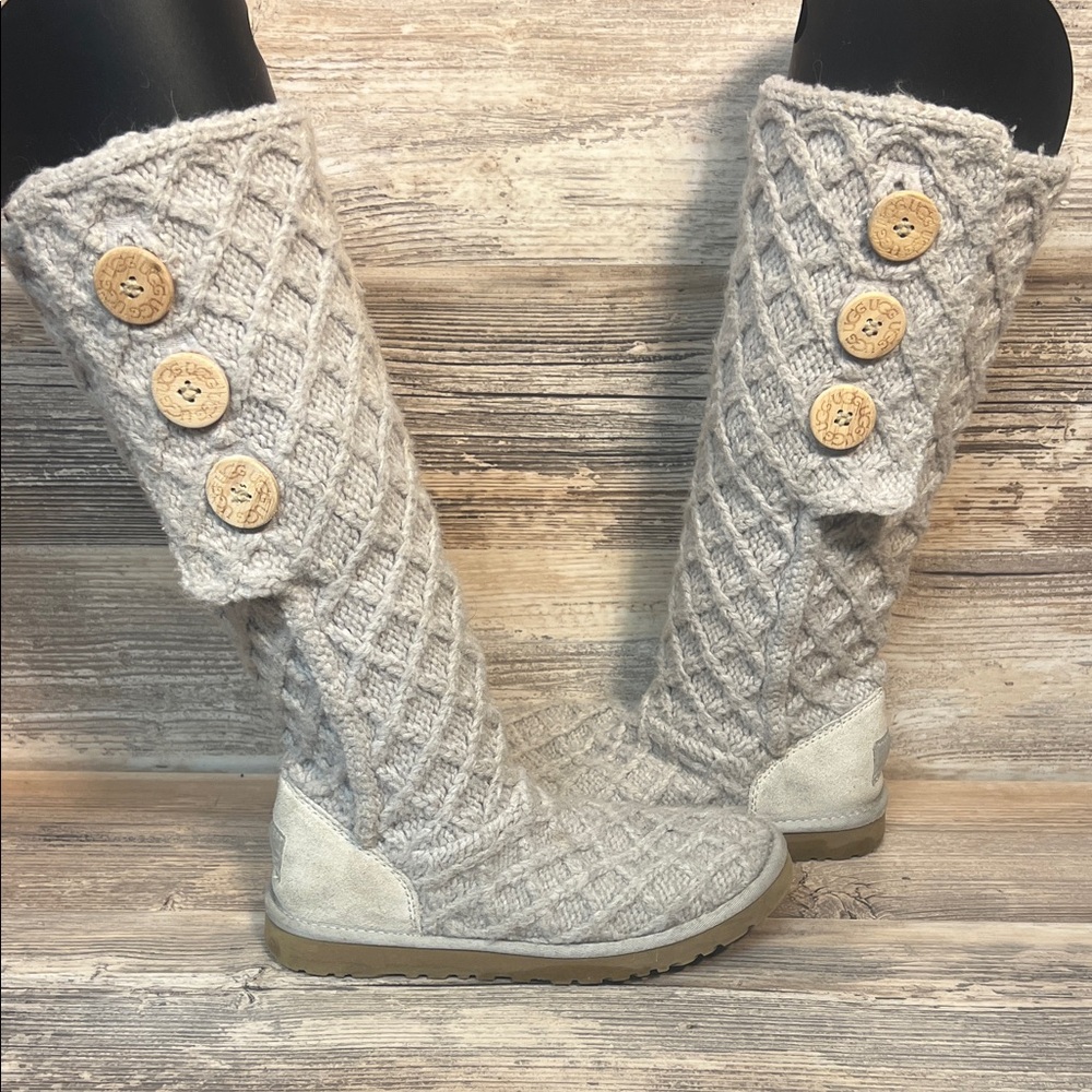 UGG Australia Lattice Cardy Boot in Beige